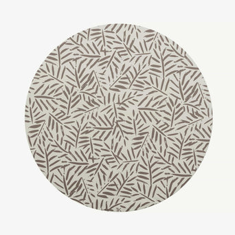 Bodenmatte Prettier Splat Mat - Ocean Leaves Series - Ø 105 cm