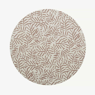 Bodenmatte Prettier Splat Mat - Ocean Leaves Series - Ø 105 cm