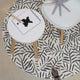 Bodenmatte Prettier Splat Mat - Ocean Leaves Series - Ø 105 cm