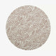 Bodenmatte Prettier Splat Mat - Ocean Leaves Series - Ø 105 cm