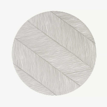 Bodenmatte Prettier Splat Mat - Sandy Lines Series - Ø 105 cm