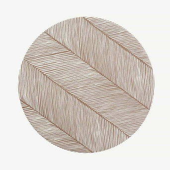 Bodenmatte Prettier Splat Mat - Sandy Lines Series - Ø 105 cm