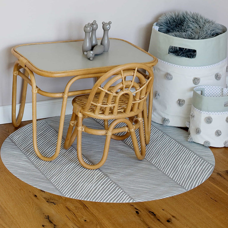 Bodenmatte Prettier Splat Mat - Sandy Lines Series - Ø 105 cm