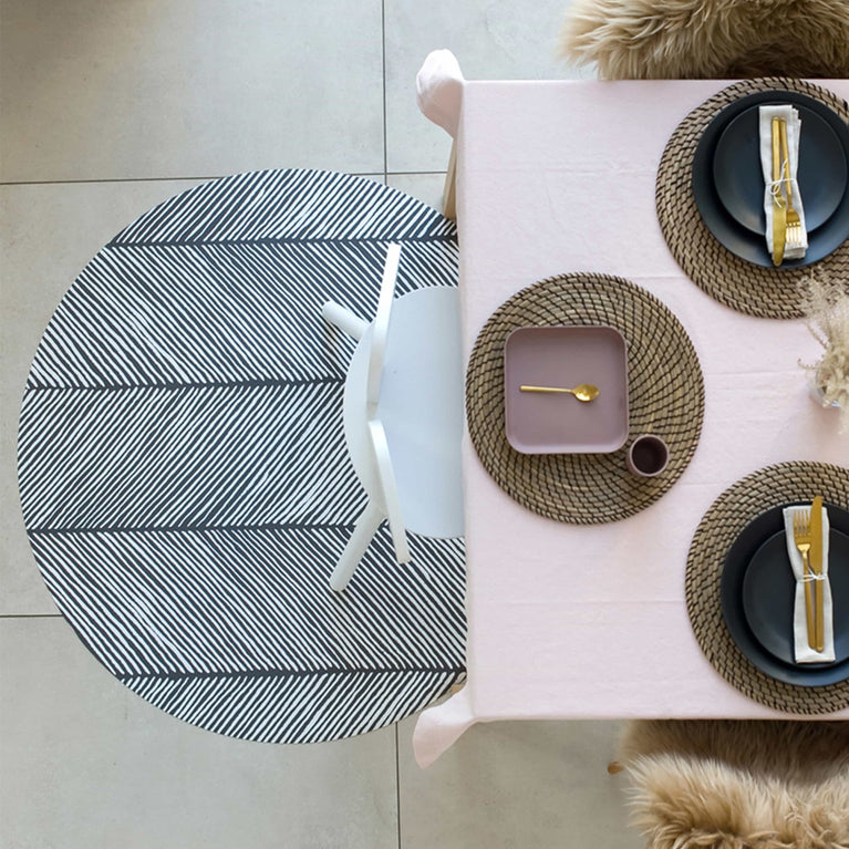 Bodenmatte Prettier Splat Mat - Sandy Lines Series - Ø 105 cm