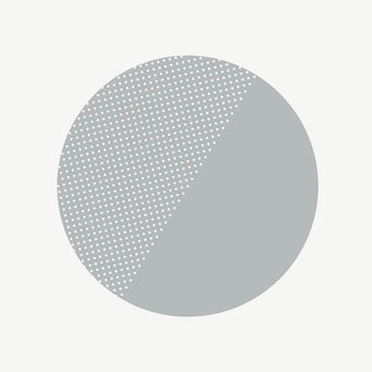 Bodenmatte Prettier Splat Mat - Spotted Series - Ø 105 cm