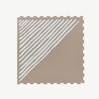 toddlekind - Spielmatte Prettier Playmats - Sandy Lines Series - 120 x 180 cm - Stone - 4260620339065 - littlehipstar.com