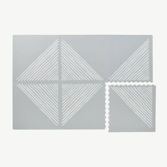 toddlekind - Spielmatte Prettier Playmats - Sandy Lines Series - 120 x 180 cm - Stone - 4260620339065 - littlehipstar.com