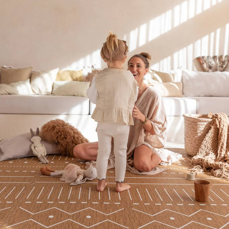 toddlekind - Spielmatte Prettier Playmats - The Berber Series - 120 x 180 cm - Camel - 4260620338693 - littlehipstar.com
