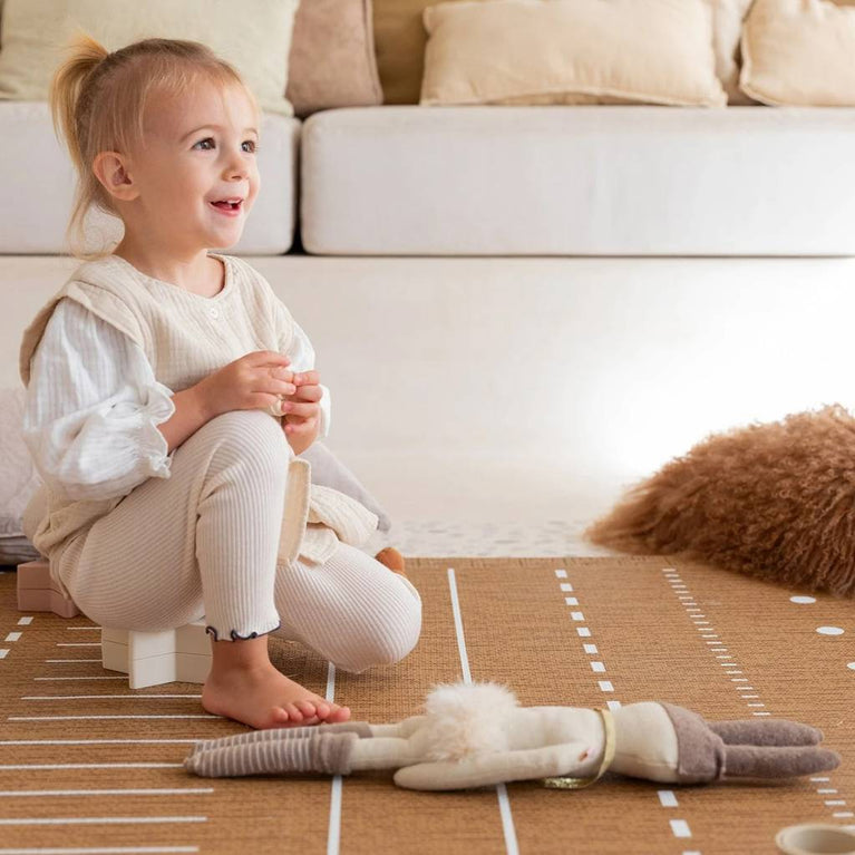 toddlekind - Spielmatte Prettier Playmats - The Berber Series - 120 x 180 cm - Camel - 4260620338693 - littlehipstar.com