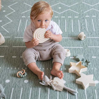 toddlekind - Spielmatte Prettier Playmats - The Berber Series - 120 x 180 cm - Camel - 4260620338693 - littlehipstar.com