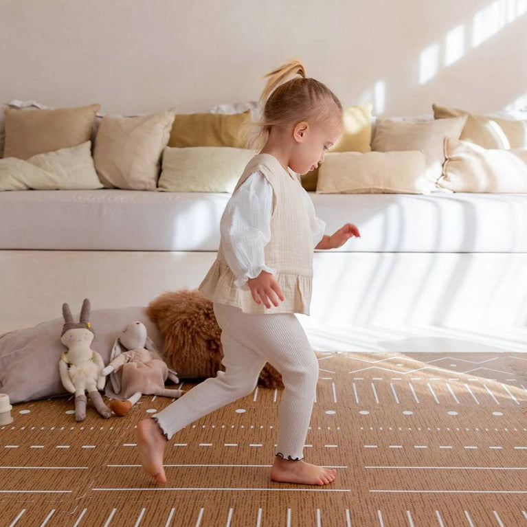 toddlekind - Spielmatte Prettier Playmats - The Berber Series - 120 x 180 cm - Camel - 4260620338693 - littlehipstar.com
