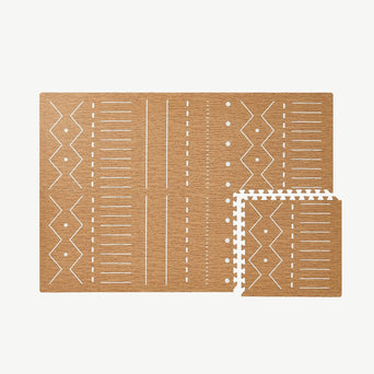 toddlekind - Spielmatte Prettier Playmats - The Berber Series - 120 x 180 cm - Camel - 4260620338693 - littlehipstar.com