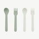 Trixie - Kinderbesteck aus Bio-Kunststoff - 4tlg. Set - Olive - 5400858953902 - littlehipstar.com