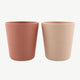 Trixie - Kindergeschirr Becher aus Bio-Kunststoff - 2er-Set - Olive - 5400858953896 - littlehipstar.com