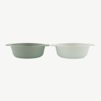 Trixie - Kindergeschirr Schalen aus Bio-Kunststoff - 2er-Set - Olive - 5400858953889 - littlehipstar.com