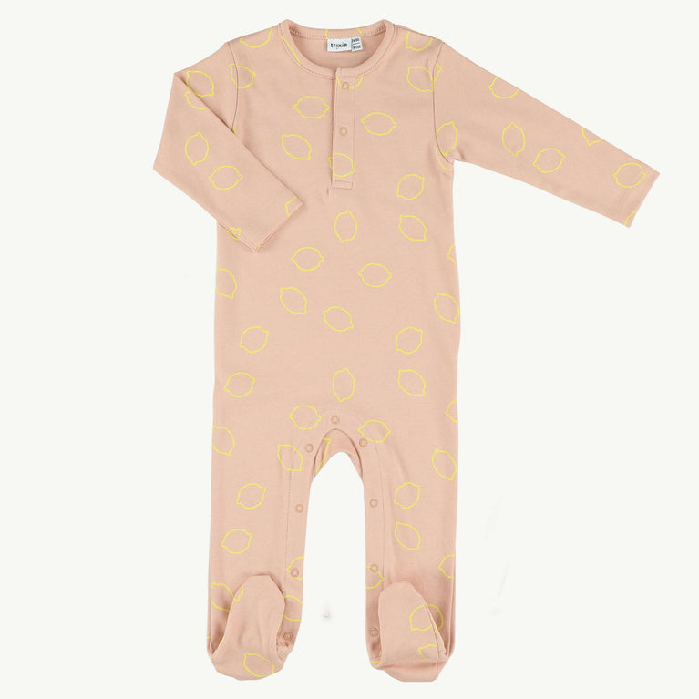 Trixie - Langer Overall aus Bio-Baumwolle - Lemon Squash - 5400858014375 - littlehipstar.com