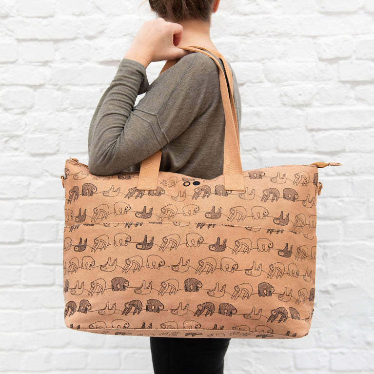 Trixie - Mommy Wickeltasche aus Baumwolle - Lemon Squash - 5400858013132 - littlehipstar.com