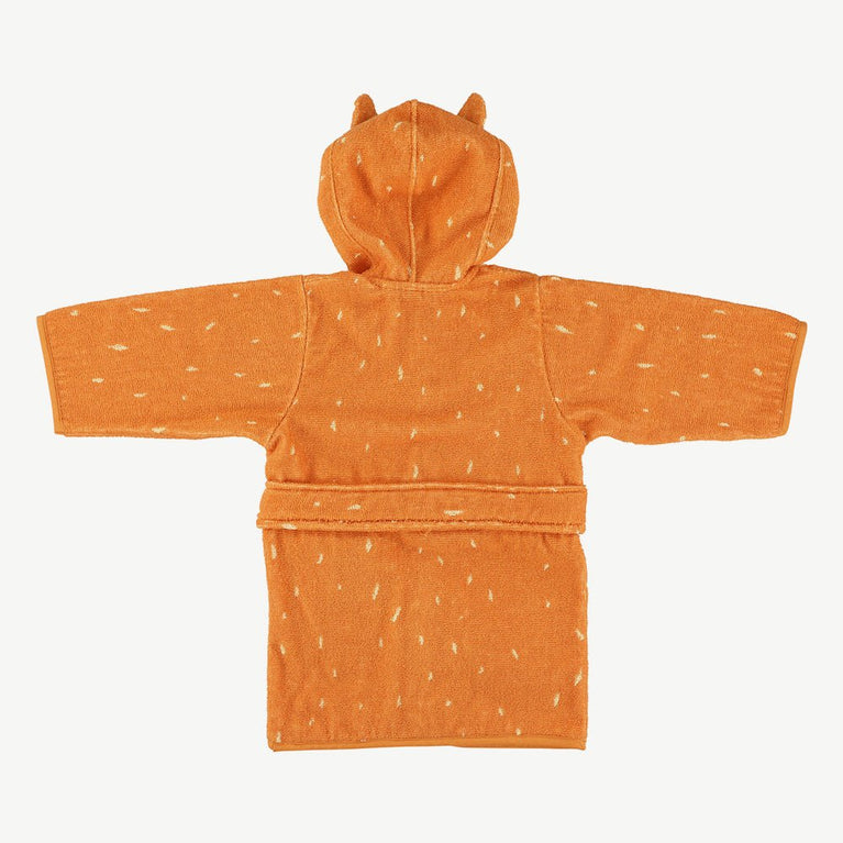 Trixie - Tierdesign Bademantel aus Bio-Baumwolle - Mr. Fox in Orange - Mr. Fox in Orange - 5400858118769 - littlehipstar.com