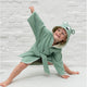 Trixie - Tierdesign Bademantel aus Bio-Baumwolle - Mr. Polar Bear in Grün - Mr. Polar Bear in Grün - 5400858118660 - littlehipstar.com