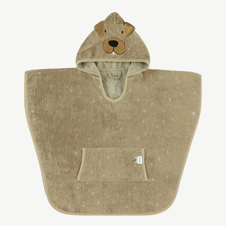 Trixie - Tierdesign Badeponcho aus Bio-Baumwolle - Mr. Dog - 5400858114464 - littlehipstar.com