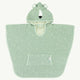 Trixie - Tierdesign Badeponcho aus Bio-Baumwolle - Mr. Polar Bear in Grün - 5400858118653 - littlehipstar.com