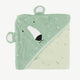 Trixie - Tierdesign Badetuch mit Kapuze aus Bio-Baumwolle - Mr. Polar Bear in Grün - Mr. Polar Bear in Grün - 5400858118615 - littlehipstar.com