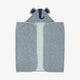 Trixie - Tierdesign Badetuch mit Kapuze aus Bio-Baumwolle - Mrs. Elephant in Blau - Mrs. Elephant in Blau - 5400858118806 - littlehipstar.com