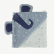 Trixie - Tierdesign Badetuch mit Kapuze aus Bio-Baumwolle - Mrs. Elephant in Blau - Mrs. Elephant in Blau - 5400858118813 - littlehipstar.com