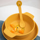 Trixie - Tierdesign Esslernlöffel aus Silikon - 2er-Set - Mr. Lion in Gelb - 5400858966315 - littlehipstar.com