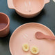 Trixie - Tierdesign Esslernlöffel aus Silikon - 2er-Set - Mr. Lion in Gelb - 5400858966315 - littlehipstar.com