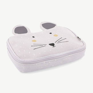 Trixie - Tierdesign Federmäppchen aus Baumwolle - Mr. Polar Bear in Grün - 5400858762023 - littlehipstar.com
