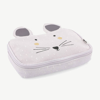 Trixie - Tierdesign Federmäppchen aus Baumwolle - Mr. Polar Bear in Grün - 5400858762023 - littlehipstar.com