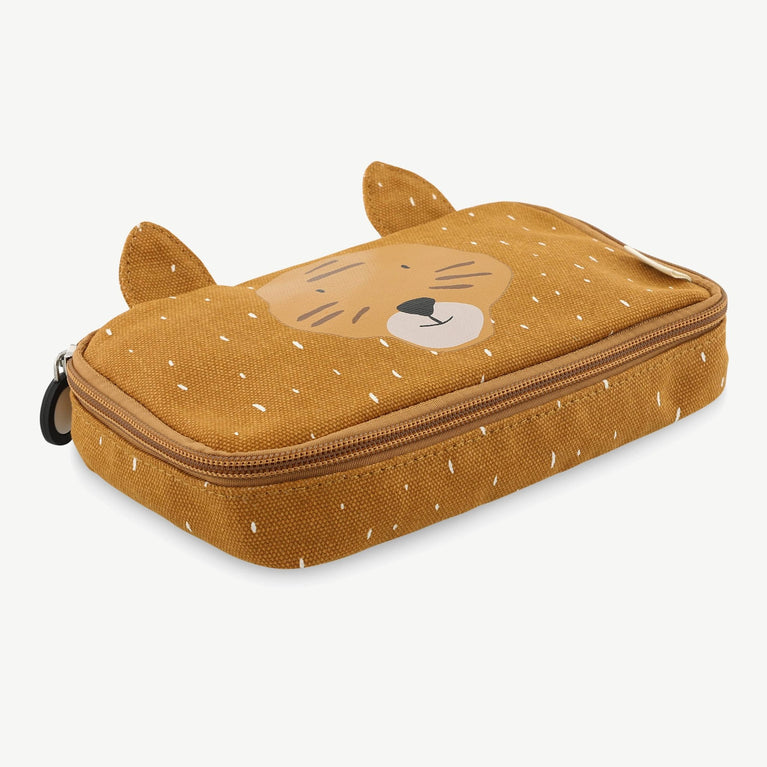 Trixie - Tierdesign Federmäppchen aus Baumwolle - Mr. Tiger in Orange - 5400858762030 - littlehipstar.com