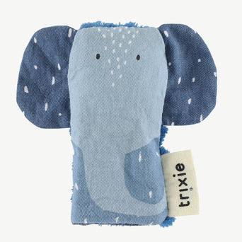 Trixie - Tierdesign Fingerpuppe - Mrs. Elephant in Blau - 5400858245885 - littlehipstar.com