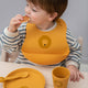 Trixie - Tierdesign Kindergeschirr Becher aus Silikon - 2er-Set - Mr. Lion in Gelb - 5400858966292 - littlehipstar.com