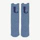 Trixie - Tierdesign Kniestrümpfe aus Bio-Baumwollmix - 1 Paar - Mrs. Elephant in Blau - 5400858429827 - littlehipstar.com