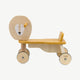 Trixie - Tierdesign Laufrad Rutschfahrzeug aus Holz - Mrs. Rabbit in Rosa - 5400858368256 - littlehipstar.com