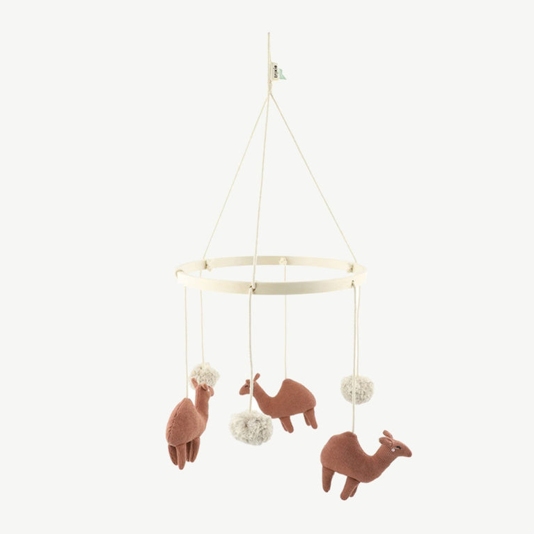 Trixie - Tierdesign Mobile aus Bio-Baumwolle - Bliss Colors - Kamel - 5400858226747 - littlehipstar.com