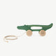 Trixie - Tierdesign Nachziehtier aus Holz - Mr. Crocodile in Grün - 5400858361806 - littlehipstar.com