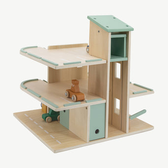 Trixie - Tierdesign Parkhaus mit Zubehör aus Holz - 5400858368188 - littlehipstar.com