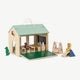 Trixie - Tierdesign Schule Spielhaus mit Zubehör aus Holz - 5400858368171 - littlehipstar.com
