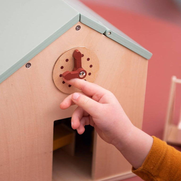 Trixie - Tierdesign Schule Spielhaus mit Zubehör aus Holz - 5400858368171 - littlehipstar.com
