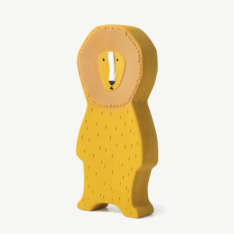 Trixie - Tierdesign Spielfigur aus Naturkautschuk - Mr. Lion in Gelb - 5400858372130 - littlehipstar.com