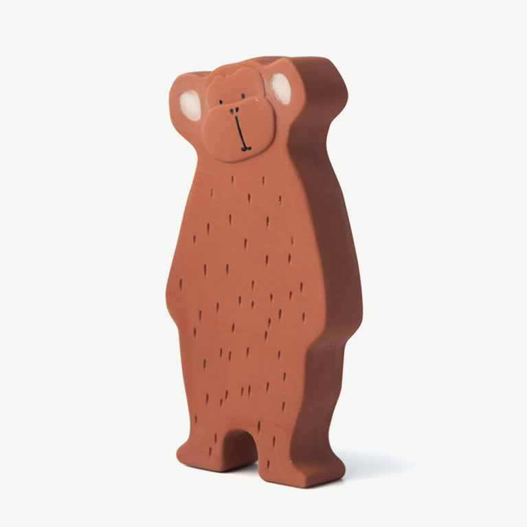 Trixie - Tierdesign Spielfigur aus Naturkautschuk - Mr. Monkey in Braun - 5400858372192 - littlehipstar.com