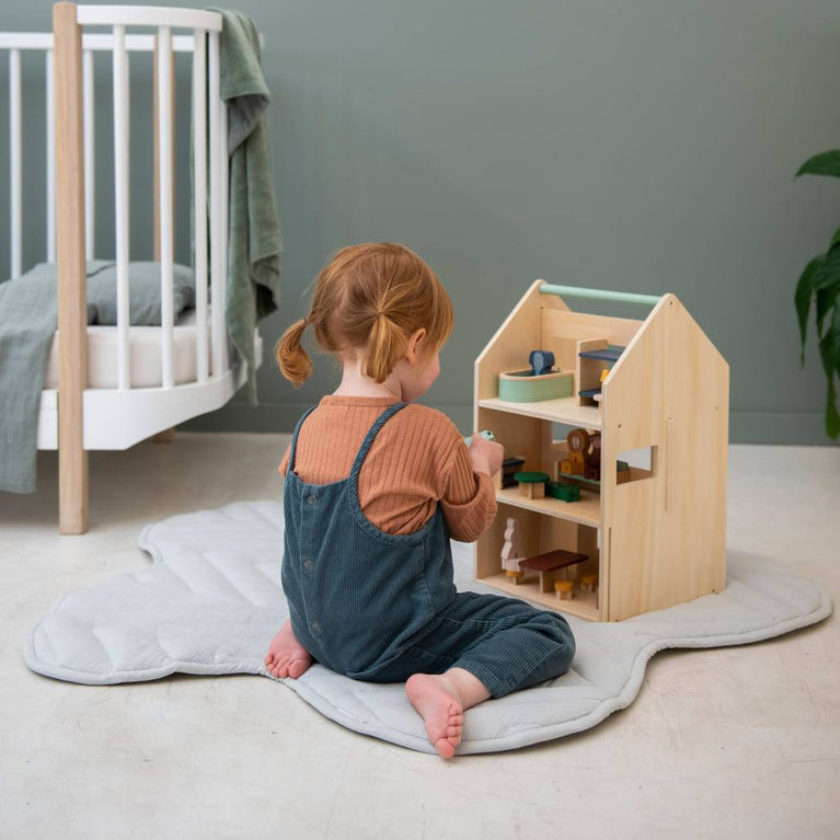 Trixie - Tierdesign Spielhaus mit Zubehör aus Holz - 5400858368195 - littlehipstar.com