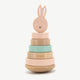 Trixie - Tierdesign Stapelspiel aus Holz - Mrs. Rabbit in Rosa - 5400858368010 - littlehipstar.com