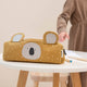 Trixie - Tierdesign Stiftemäppchen aus Baumwolle - Mr. Polar Bear in Grün - 5400858772022 - littlehipstar.com