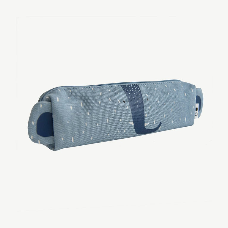 Trixie - Tierdesign Stiftemäppchen aus Baumwolle - Mrs. Elephant in Blau - 5400858772145 - littlehipstar.com