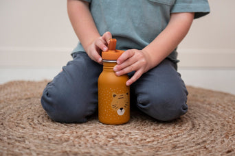 Trixie - Tierdesign Trinkflasche aus Edelstahl - 350 ml - Mr. Fox in Orange - 5400858402103 - littlehipstar.com