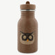 Trixie - Tierdesign Trinkflasche aus Edelstahl - 350 ml - Mr. Owl in Braun - 5400858402066 - littlehipstar.com
